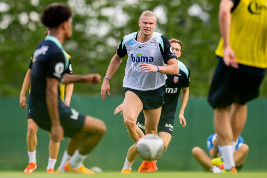Erling Braut Haaland of the Norwegian national football team