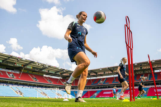 Marthine Østenstad of the Norwegian women's national