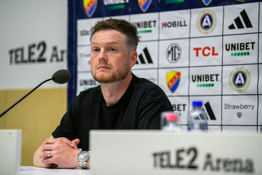 Hammarbys tränare Kim Hellberg