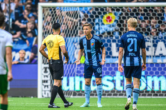 Djurgårdens Samuel Leach Holm reagerar på domslut