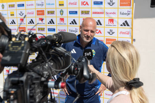 Assistant coach Magnus Wikman