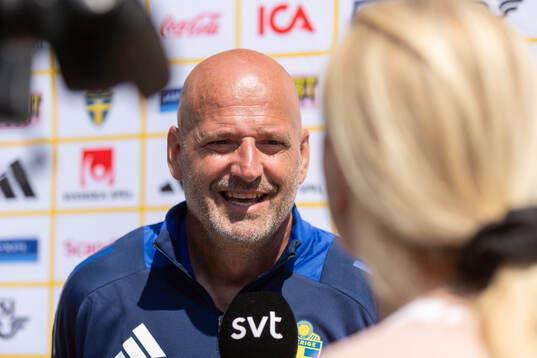Assistant coach Magnus Wikman