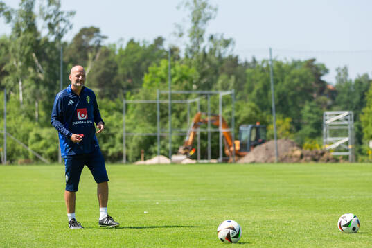 Assistant coach Magnus Wikman