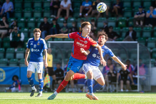 GIF Sundsvalls Marcelo Palomino och Helsingborgs Lukas