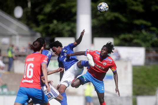 GIF Sundsvalls Abdul-Halik Hudu och Helsingborgs Benjamin