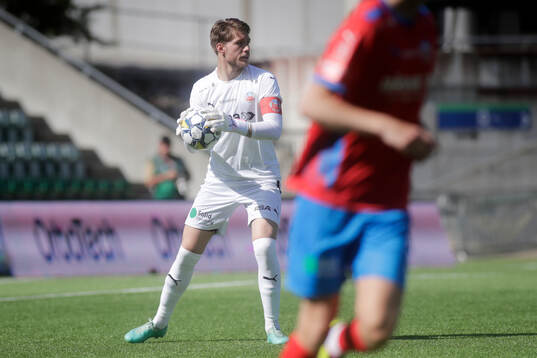 Helsingborgs målvakt Kalle Joelsson