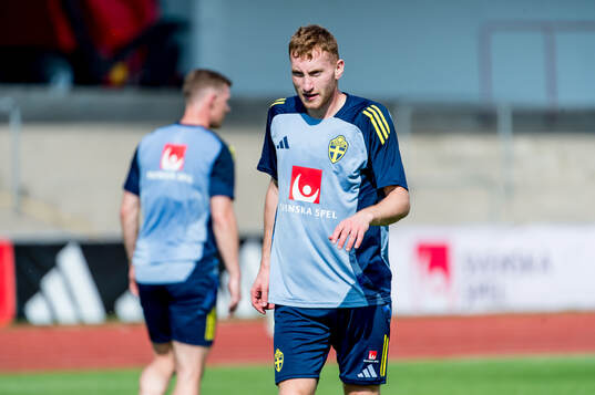 Dejan Kulusevski of Sweden of Sweden