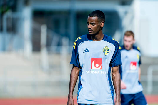 Alexander Isak of Sweden