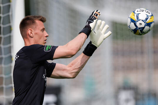 Varbergs målvakt David Olsson