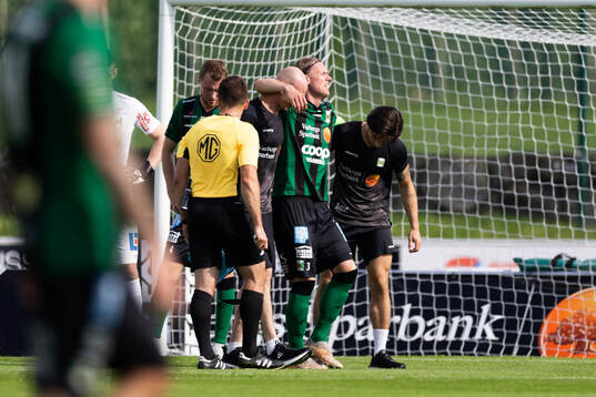 Varbergs Hampus Zackrisson med skada