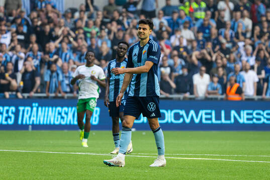 Djurgårdens Deniz Hummet deppar
