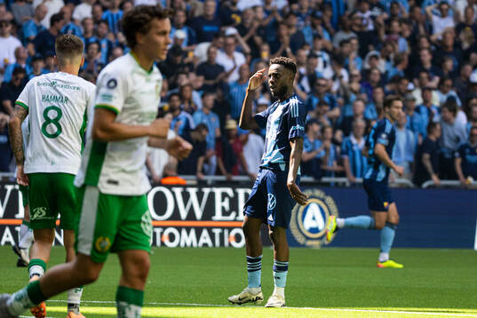 Djurgårdens Tokmac Nguen deppar