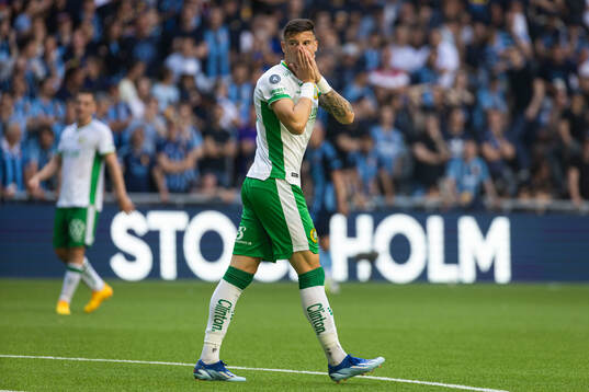 Hammarbys Viktor Dukanovic deppar