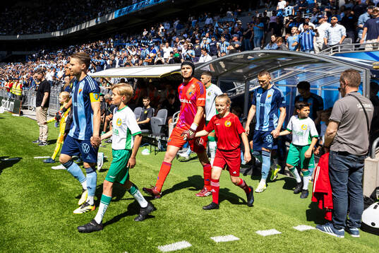 Djurgårdens Jacob Larsson, Jacob Widell Zetterström, och