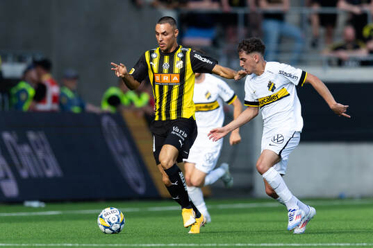 Häckens Ali Youssef och AIKs Taha Ayari