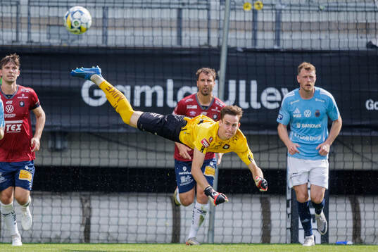 Örgrytes målvakt Hampus Gustafsson