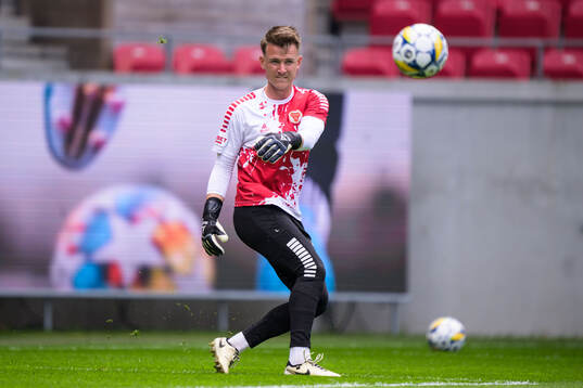 Kalmars målvakt Jakob Kindberg