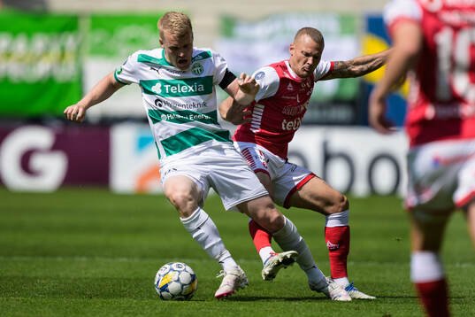 Västerås Simon Johansson och Kalmars Simon Skrabb