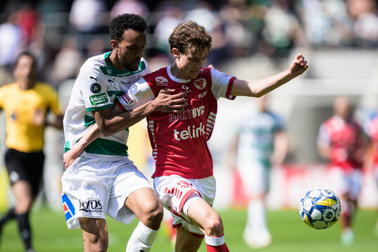 Västerås Alex Douglas och Kalmars Jacob Trenskow