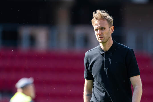 Kalmars tränare Henrik Jensen deppar