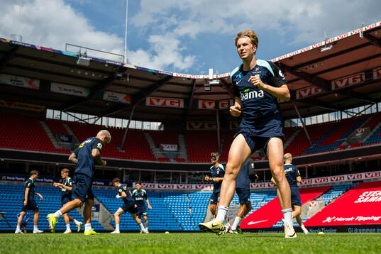 Kristian Thorstvedt of the Norwegian national football team