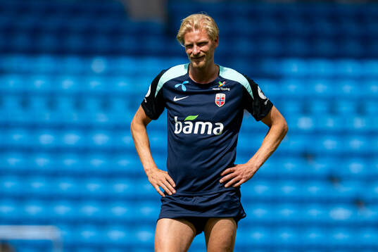 Morten Thorsby of the Norwegian national football team