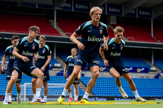 Morten Thorsby of the Norwegian national football team