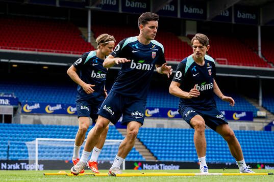 Hugo Vetlesen of the Norwegian national football team
