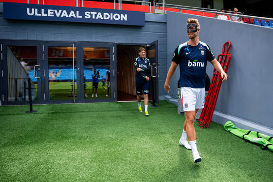 Kristoffer Ajer of the Norwegian national football team