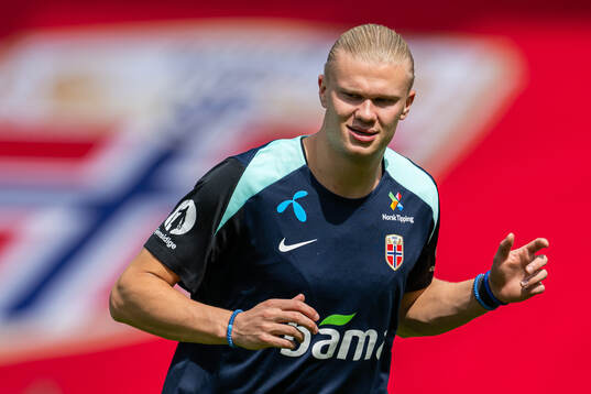 Erling Braut Haaland of the Norwegian national football team