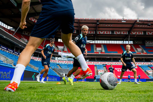 Aron Dønnum of the Norwegian national football team