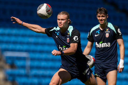Erling Braut Haaland of the Norwegian national football team