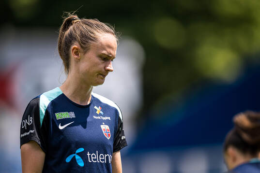 Caroline Graham Hansen of the Norwegian women's national