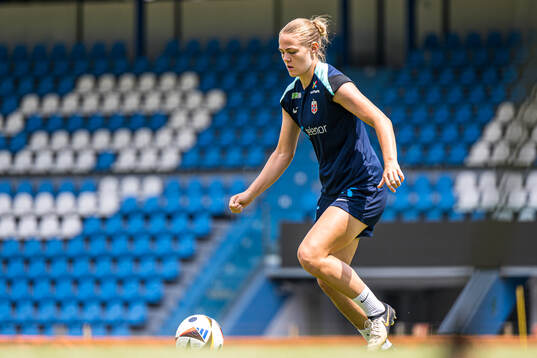 Marthine Østenstad of the Norwegian women's national
