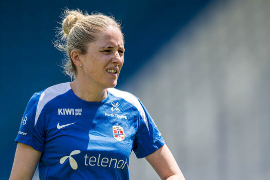 Gemma Grainger, head coach of the Norwegian women's