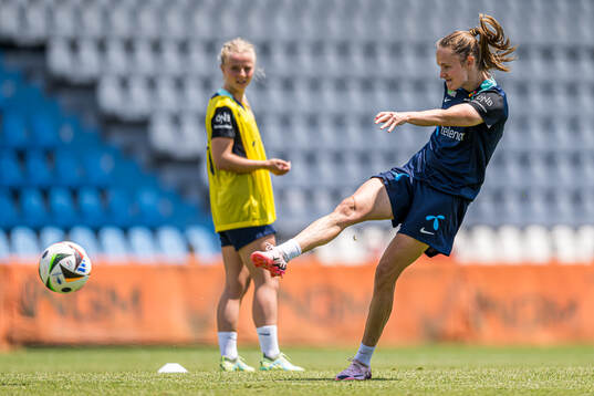 Caroline Graham Hansen of the Norwegian women's national