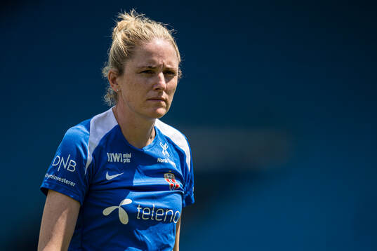 Gemma Grainger, head coach of the Norwegian women's