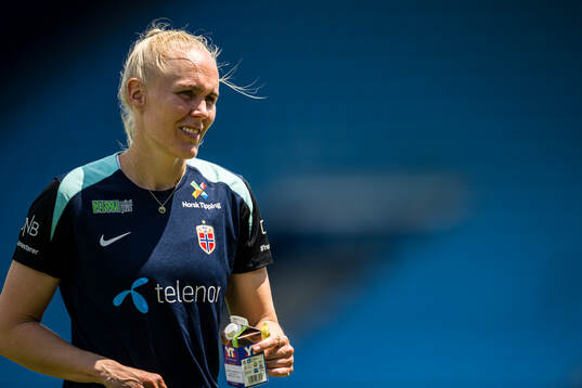 Maria Thorisdottir of the Norwegian women's national