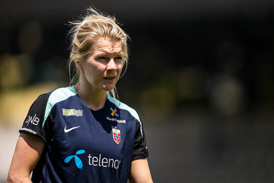 Ada Martine Stolsmo Hegerberg of the Norwegian women's