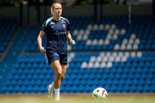 Lisa Fjeldstad Naalsund of the Norwegian women's national