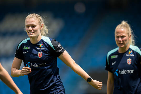 Mathilde Hauge Harviken of the Norwegian women's national