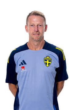 Fredrik Larsson, physiotherapist of the Swedish national