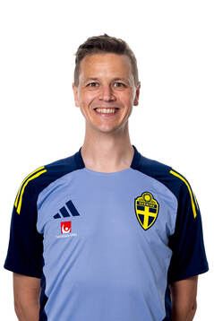 Maths Elfvendal, goalkeeper coach of the Swedish national