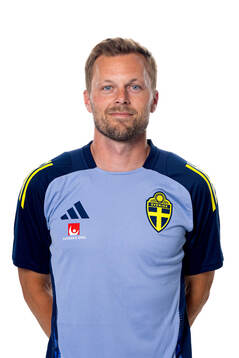 Sebastian Larsson, assistant coach of the Swedish national