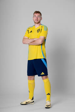 Dejan Kulusevski of the Swedish national football team
