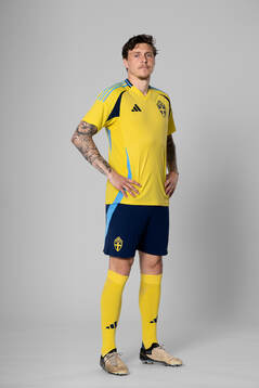 Victor Nilsson Lindelöf of the Swedish national football