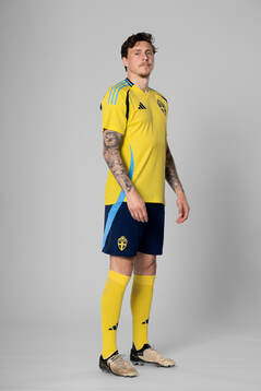 Victor Nilsson Lindelöf of the Swedish national football