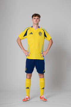 Williot Swedberg of the Swedish national football team