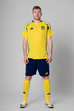 Dejan Kulusevski of the Swedish national football team
