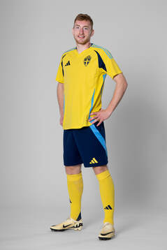 Dejan Kulusevski of the Swedish national football team
